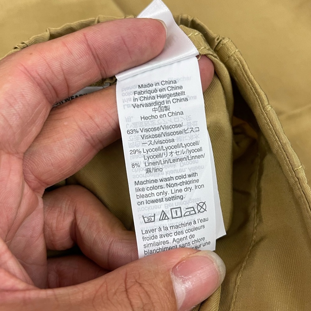 J. Crew Straight-leg Lounge Pant with Surplus Pockets in Tan AJ431 - Picture 5 of 5